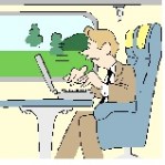 I often blog while "on the go."