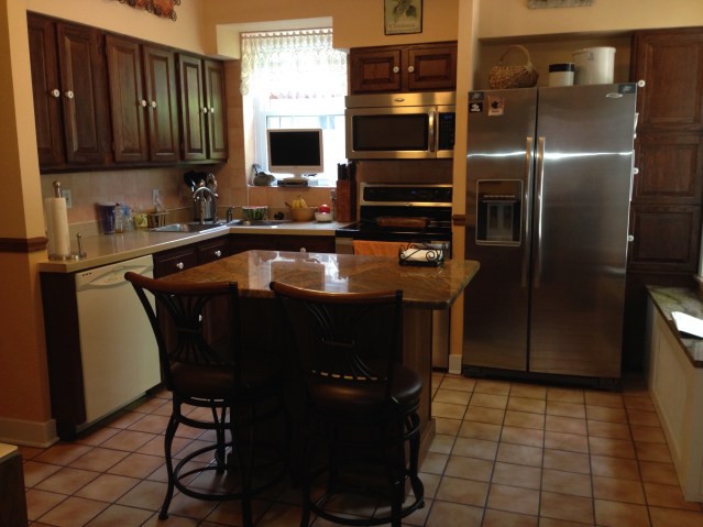 The kitchen. (July, 2015)